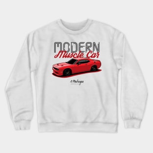 Dodge Challenger red Crewneck Sweatshirt